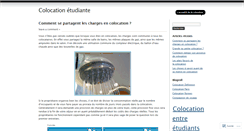 Desktop Screenshot of colocationetudiante.wordpress.com