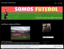 Tablet Screenshot of lanchonete.wordpress.com