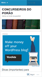 Mobile Screenshot of concurseirosdoporao.wordpress.com