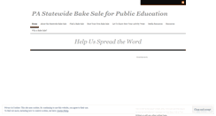 Desktop Screenshot of pastatewidebakesaleforpubliceducation.wordpress.com