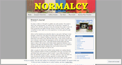 Desktop Screenshot of normalcyfilm.wordpress.com