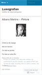 Mobile Screenshot of lusografias.wordpress.com