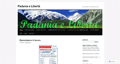 Desktop Screenshot of padaniaeliberta.wordpress.com