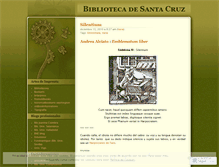 Tablet Screenshot of bsantacruz.wordpress.com