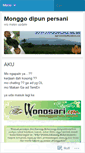 Mobile Screenshot of mbahredjo.wordpress.com