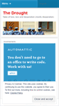 Mobile Screenshot of breakthedrought.wordpress.com