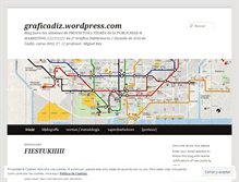 Tablet Screenshot of graficadiz.wordpress.com