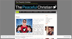 Desktop Screenshot of peacefulchristian.wordpress.com