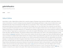 Tablet Screenshot of gabriellezakrz.wordpress.com