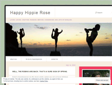Tablet Screenshot of happyhippierose.wordpress.com
