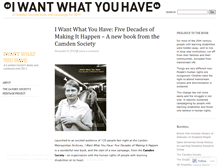 Tablet Screenshot of iwantwhatyouhave.wordpress.com