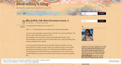 Desktop Screenshot of ireneadisty.wordpress.com
