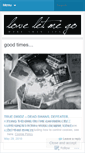 Mobile Screenshot of loveletmego.wordpress.com