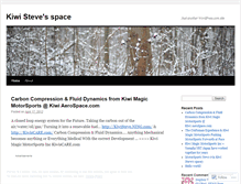 Tablet Screenshot of kiwisteve14.wordpress.com