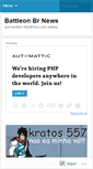 Mobile Screenshot of battleonnews.wordpress.com