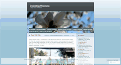 Desktop Screenshot of interestingminnesota.wordpress.com
