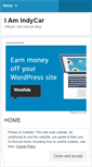 Mobile Screenshot of iamindycar.wordpress.com