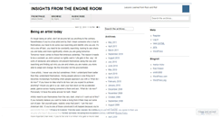 Desktop Screenshot of engineroominsights.wordpress.com