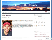Tablet Screenshot of lifeintheranch.wordpress.com