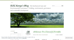 Desktop Screenshot of ilegkenya.wordpress.com