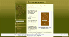 Desktop Screenshot of learn1astrology.wordpress.com