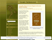 Tablet Screenshot of learn1astrology.wordpress.com