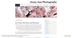 Desktop Screenshot of jennyannphotography.wordpress.com