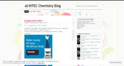 Desktop Screenshot of intechemistry.wordpress.com