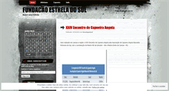 Desktop Screenshot of fundacaoestreladosul.wordpress.com