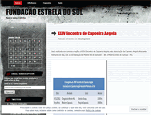 Tablet Screenshot of fundacaoestreladosul.wordpress.com