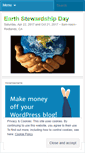 Mobile Screenshot of earthstewardshipday.wordpress.com