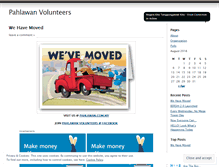 Tablet Screenshot of pahlawanvolunteers.wordpress.com