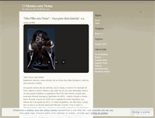 Tablet Screenshot of omeninosemnome.wordpress.com