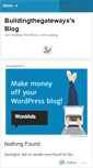 Mobile Screenshot of buildingthegateways.wordpress.com