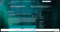 Desktop Screenshot of flintforensics.wordpress.com