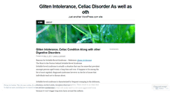 Desktop Screenshot of glutenintolerance16.wordpress.com