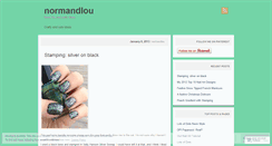 Desktop Screenshot of normandlou.wordpress.com