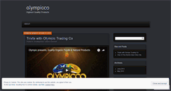 Desktop Screenshot of olympicco.wordpress.com