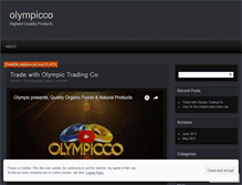 Tablet Screenshot of olympicco.wordpress.com