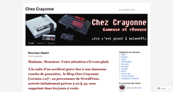 Desktop Screenshot of chezcrayonne.wordpress.com