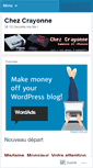 Mobile Screenshot of chezcrayonne.wordpress.com