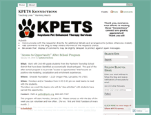 Tablet Screenshot of kpetskonnections.wordpress.com