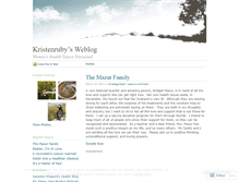 Tablet Screenshot of kristenruby.wordpress.com