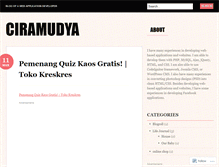 Tablet Screenshot of ciramudya.wordpress.com