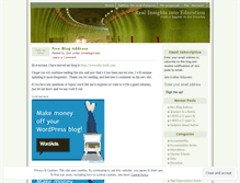 Tablet Screenshot of edutruth.wordpress.com