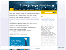 Tablet Screenshot of federalconcursos.wordpress.com