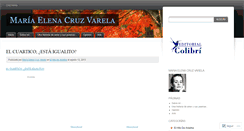 Desktop Screenshot of cruzvarela.wordpress.com