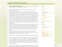 Tablet Screenshot of anafernandez302.wordpress.com