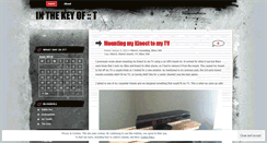 Desktop Screenshot of inthekeyoft.wordpress.com