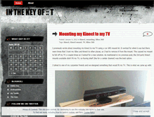 Tablet Screenshot of inthekeyoft.wordpress.com